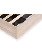 Кровать двуспальная Магантия 160х200 с ПМ парящая дуб баррик - Фото 14