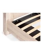 Кровать двуспальная Магантия 160х200 с ПМ парящая дуб баррик - Фото 15