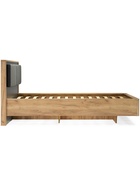 Кровать двуспальная «Клауд», 1600×2000 мм, парящая, цвет дуб крафт золотой / антрацит  (артикул 10997975)  большой выбор товаров оптом и в розницу по низким ценам с доставкой