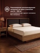 Кровать двуспальная «Клауд», 1600×2000 мм, парящая, цвет дуб крафт золотой / антрацит - Фото 5