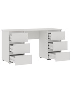 Письменный стол Элла ПС 02 белый / белый - фото 121986575