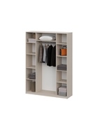 Шкаф четырёхстворчатый «Даиго», 1601×506×2216 мм, цвет меланж - фото 122244952