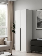 Шкаф двухстворчатый «Даиго», 801×506×2216 мм, цвет белый текстурный - фото 122244969