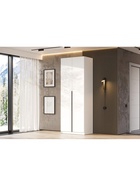 Шкаф двухстворчатый «Даиго», 801×506×2216 мм, цвет белый текстурный - фото 122244971