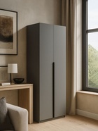 Шкаф двухстворчатый «Даиго», 801×506×2216 мм, цвет графит серый - фото 122244977