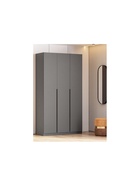 Шкаф трёхстворчатый «Даиго», 1201×506×2216 мм, цвет графит серый - фото 122244996