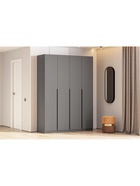 Шкаф четырёхстворчатый «Даиго», 1601×506×2216 мм, цвет графит серый - фото 122245012
