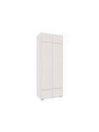 Шкаф двухстворчатый «Роут», 802×440×2176 мм, цвет белый - фото 122245092