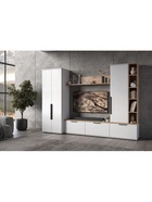 Шкаф двухстворчатый «Филеста», 664×484×1862 мм, цвет белый - фото 122245146