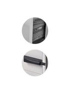 Шкаф четырёхстворчатый «Элла ШК 05», 1600×460×2080 мм, цвет белый/дуб крафт золото - фото 122245229