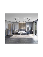 Комод напольный «Пласидо», 882×455×1041 мм, цвет дуб каньон монумент / софт серый дым  (артикул 10998045)  большой выбор товаров оптом и в розницу по низким ценам с доставкой