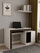 Стол компьютерный Модена белый / венге - фото 121986612