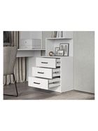 Стол компьютерный Эльброни левый белый - фото 121986634