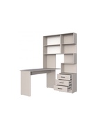 Стол компьютерный «Эльброни», левый, 1450×1280×2000 мм, цвет кашемир - фото 121986644