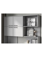 Стол компьютерный Эльброни левый шиншилла серая - фото 121986658