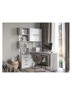 Стол компьютерный Эльброни правый белый - фото 121986668