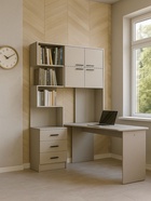 Стол компьютерный Эльброни правый кашемир - фото 121986674