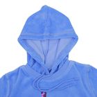 Куртка-толстовка для девочки, рост 110 см (60), цвет голубой CWK 6 - Фото 3