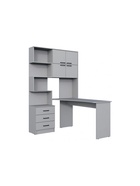 Стол компьютерный Эльброни правый шиншилла серая - фото 121986685