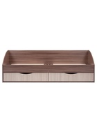 Кровать односпальная «Классика», 900×2000 мм, цвет шимо темный / шимо светлый - фото 122245249