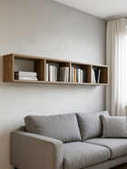 Полка настенная «Модена», 1432×244×232 мм, цвет дуб вотан  (артикул 10998074)  большой выбор товаров оптом и в розницу по низким ценам с доставкой