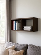 Полка настенная «Модена-2», 724×244×370 мм, цвет венге  (артикул 10998075)  большой выбор товаров оптом и в розницу по низким ценам с доставкой