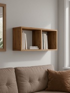 Полка настенная «Модена-2», 724×244×370 мм, цвет дуб вотан  (артикул 10998077)  большой выбор товаров оптом и в розницу по низким ценам с доставкой