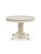 Стол кухонный деревянный раздвижной «Альфред», 1100(1600)×1100×800 мм, цвет крем - Фото 1