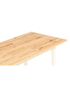 Стол кухонный деревянный раздвижной «Аркон», 1100(1400)×680×750 мм, цвет дуб вотан/белый  (артикул 10998088)  большой выбор товаров оптом и в розницу по низким ценам с доставкой