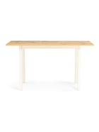 Стол кухонный деревянный раздвижной «Аркон», 1100(1400)×680×750 мм, цвет дуб вотан/белый  (артикул 10998088)  большой выбор товаров оптом и в розницу по низким ценам с доставкой