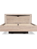 Кровать полутораспальная «Магантия», с подъёмным механизмом, 1400×2000 мм, парящая, цвет дуб баррик  (артикул 10998093)  большой выбор товаров оптом и в розницу по низким ценам с доставкой