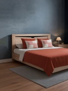 Кровать полутораспальная «Магантия», с подъёмным механизмом, 1400×2000 мм, парящая, цвет дуб баррик  (артикул 10998093)  большой выбор товаров оптом и в розницу по низким ценам с доставкой