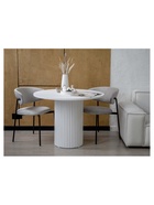 Стол кухонный деревянный «Барел 89», 900×900×750 мм, цвет белый  (артикул 10998099)  большой выбор товаров оптом и в розницу по низким ценам с доставкой