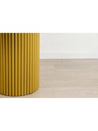 Стол кухонный деревянный «Барел 89», 900×900×750 мм, цвет белый/золото  (артикул 10998101)  большой выбор товаров оптом и в розницу по низким ценам с доставкой