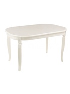 Стол кухонный раздвижной Romeo, 1300(1700)×850×750 мм, цвет молочный  (артикул 10998114)  большой выбор товаров оптом и в розницу по низким ценам с доставкой