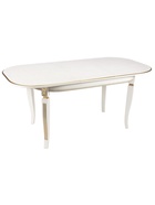 Стол кухонный раздвижной Romeo, 1300(1700)×850×750 мм, цвет молочный/патина  (артикул 10998115)  большой выбор товаров оптом и в розницу по низким ценам с доставкой