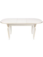 Стол кухонный раздвижной Romeo, 1300(1700)×850×750 мм, цвет молочный/патина  (артикул 10998115)  большой выбор товаров оптом и в розницу по низким ценам с доставкой