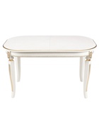 Стол кухонный раздвижной Romeo, 1300(1700)×850×750 мм, цвет молочный/патина  (артикул 10998115)  большой выбор товаров оптом и в розницу по низким ценам с доставкой