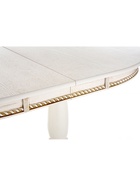 Стол кухонный деревянный раздвижной «Кантри 120», 1200(1600)×800×750 мм, цвет молочный/патина золото - Фото 13