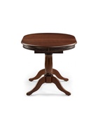 Стол кухонный деревянный раздвижной «Кантри 120», 1200(1600)×800×750 мм, цвет орех/патина коричневая - Фото 4