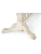 Стол кухонный деревянный раздвижной «Комфорт», 2600(3300)×1100×770 мм, цвет крем/патина золотая - Фото 15