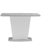 Стол кухонный деревянный раздвижной «Комфорт», 1100(1450)×680×755 мм, цвет цемент светлый/белый  (артикул 10998123)  большой выбор товаров оптом и в розницу по низким ценам с доставкой