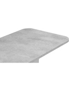 Стол кухонный деревянный раздвижной «Комфорт», 1100(1450)×680×755 мм, цвет цемент светлый/белый  (артикул 10998123)  большой выбор товаров оптом и в розницу по низким ценам с доставкой