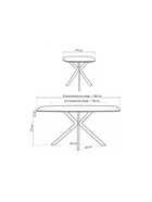 Стол кухонный деревянный раздвижной «Кортез 32», 1160(1600)×770×770 мм, цвет малави/медь  (артикул 10998125)  большой выбор товаров оптом и в розницу по низким ценам с доставкой