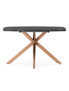 Стол кухонный деревянный раздвижной «Кортез 32», 1160(1600)×770×770 мм, цвет малави/медь  (артикул 10998125)  большой выбор товаров оптом и в розницу по низким ценам с доставкой