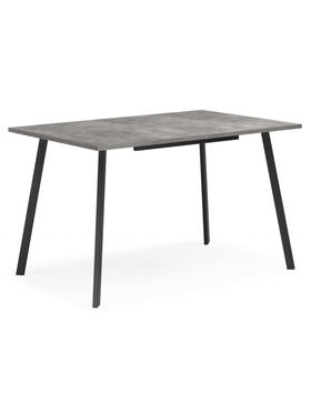 бетон светлый / черный матовый