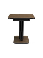 Стол на тумбе кухонный раздвижной «Аврора», 1200(1600)×750×755 мм, цвет авелано/графит  (артикул 10998129)  большой выбор товаров оптом и в розницу по низким ценам с доставкой