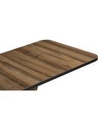 Стол на тумбе кухонный раздвижной «Аврора», 1200(1600)×750×755 мм, цвет авелано/графит  (артикул 10998129)  большой выбор товаров оптом и в розницу по низким ценам с доставкой