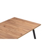 Стол кухонный деревянный раздвижной «Кортни», 1170(1570)×770×750 мм, цвет дуб крафт золотой/чёрный матовый  (артикул 10998132)  большой выбор товаров оптом и в розницу по низким ценам с доставкой