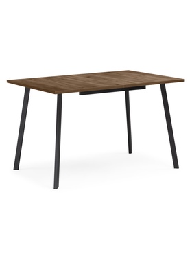 дуб крафт табачный / черный матовый